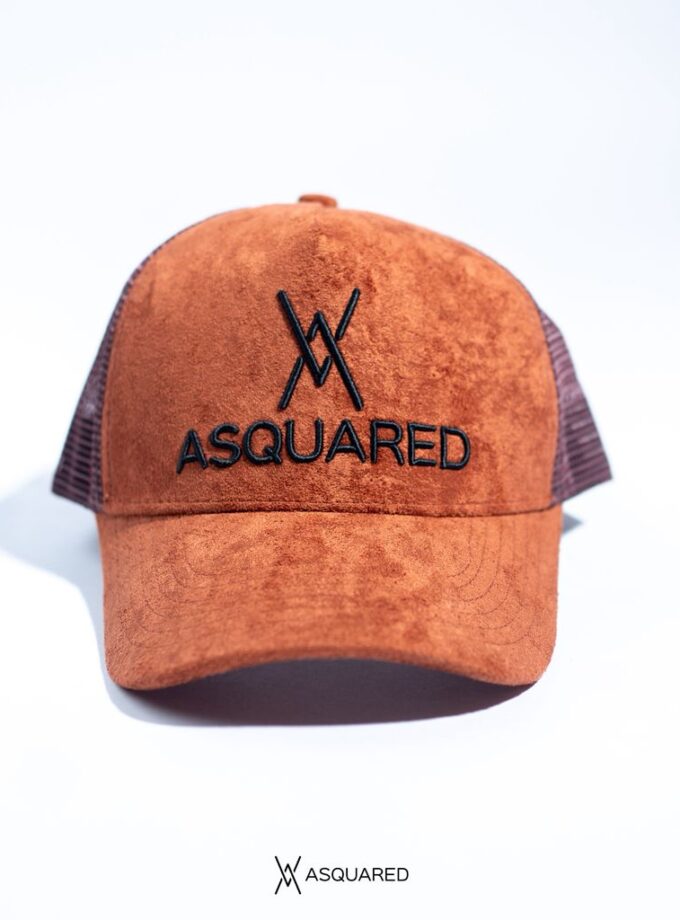 ASQUARED Classic Trucker Hat (Whiskey Brown)